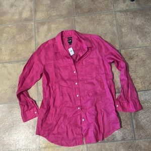 Gap Linen button down, size medium